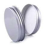 Toxic Free Black Metal Bottle Caps , Reusable Sealed Wine Bottle Screw Caps