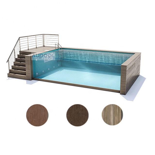 Clear Custom Curved Acrylic Panel for Swimming Pool Moulding Service by Lucite Acrylic