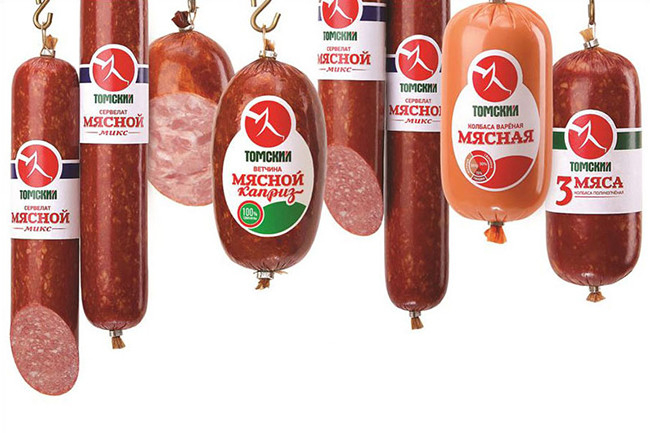 Plastic Sausage Casings Manufacturer OEM Customized Flexography Printing Sausage Casings