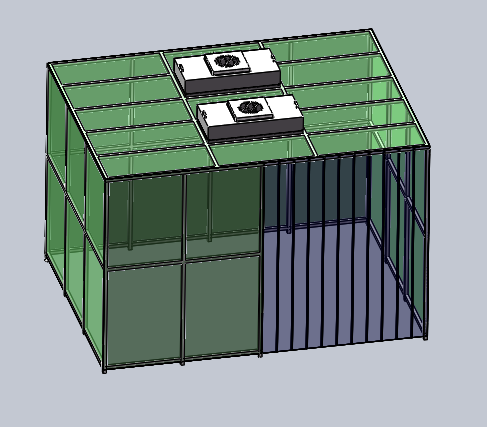 Wholesale Openresty Clean Room Booth for Cleanroom Sterilization Efficiency from china suppliers