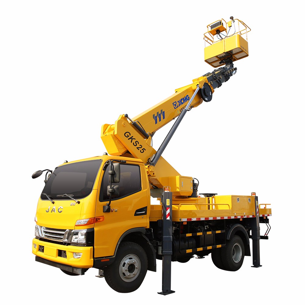 XCMG Heavy Duty Dump Truck 12m , Hydraulic Working Warehouse Platform Lift