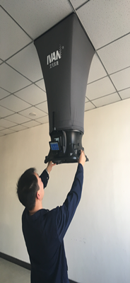 40-4000 m3/h Air Volume Cover for AF610 Digital Display Clean Room Wind Speed Testing