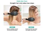 Dual voltage Nylon Ionic Hair Straightener Comb Ceramic Coating
