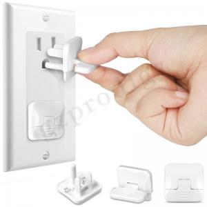 Wholesale US Universal Plastic Nontoxic Outlet Plug Covers White Protect Kids From Electrical Hazard from china suppliers