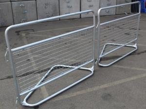 Wholesale 50 x Police Crowd Barrier / Met Barrier Metal Barrier from china suppliers
