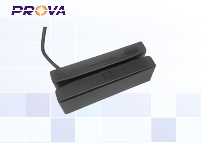Low Power Consumption MSR Magnetic Card Reader With USB / RS232 Interface