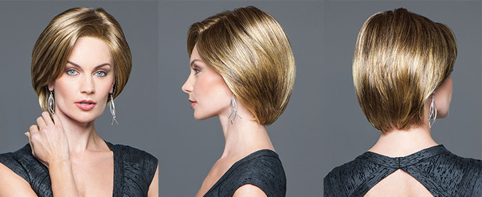 Silk Straight Short Heat Safe Synthetic Wigs No Shedding Professional