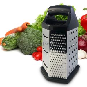 Wholesale 6-side Box Grater for Hard Cheese, Parmesan, Vegetable from china suppliers