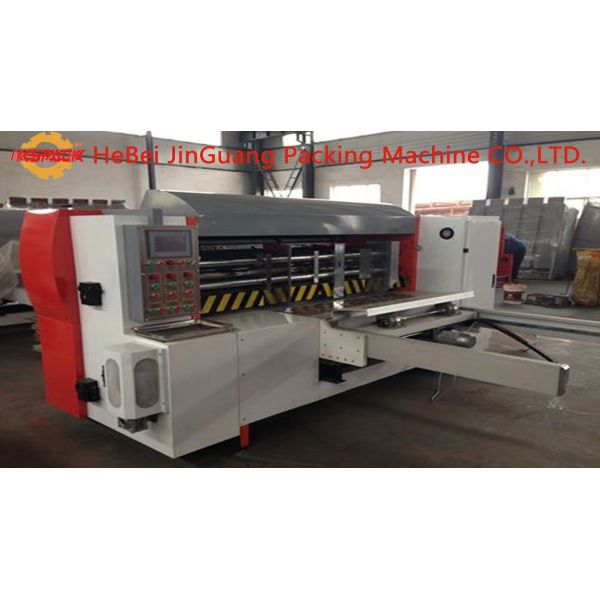 Eccentric Manual Feeding Corrugated Box Die Cutting Machine 5.5KW