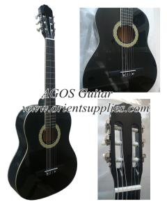 Wholesale 39inch Basswood classical guitar White ABS binding CG3910AW from china suppliers