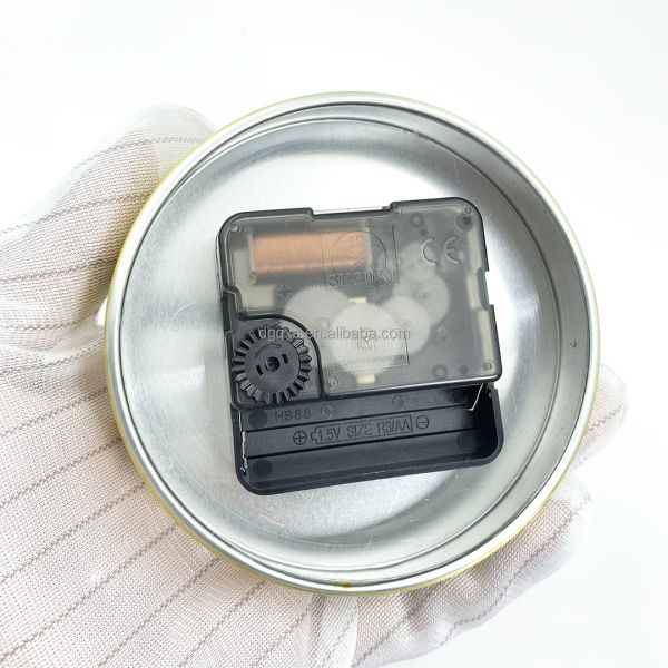 Golden metal clock face cover clock parts 100mm movement metal cover