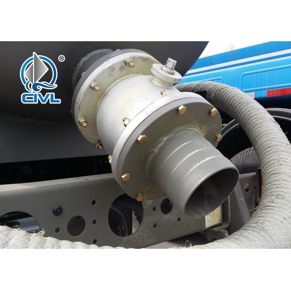 10000L Capacity 4X2 Sewage Suction Truck ZF8098 336HP Sewage Vacuum Truck