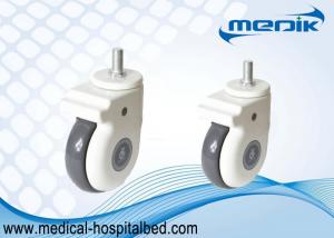 Wholesale TPU Tires Medical Casters Heavy Duty Swivel Casters Double Brake from china suppliers