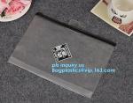 promotional bag clear slider k pvc bag, slider k pvc travel cosmetic bag, k bags