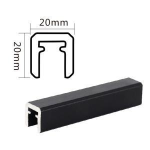 Wholesale Simple Design Aluminum Railing Profiles for Tempered Glass Balustrade Handrails from china suppliers