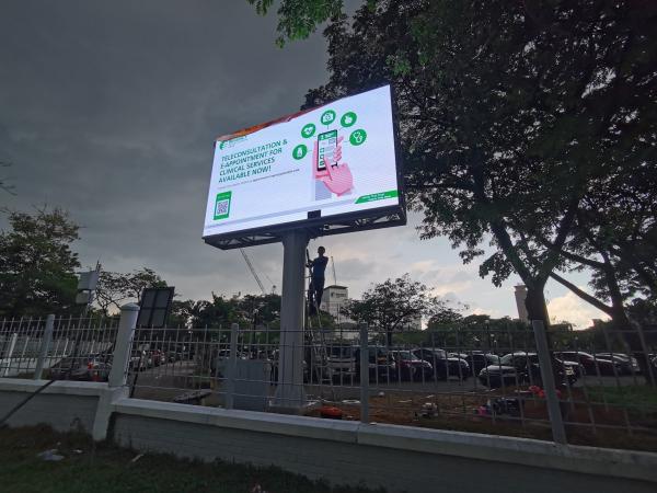 LED P4 Outdoor 960x960mm video advertising board LED billboard display led