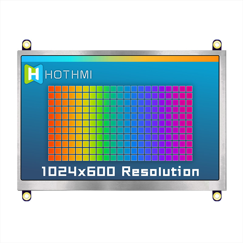 22 Pin 1024x600 LCD 7 Inch HI , Multipurpose TFT IPS Display HTM-TFT070A07-HI