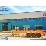 40ft Light Dead Weight Skeleton Reefer Container Semi Trailer