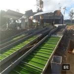 africa popular small trommel 200 tph alluvial gold mine washing plant for sale