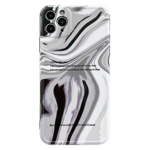 Wholesale Shockproof Marble Phone Case TPU PC Hybrid Camera Protection from china suppliers