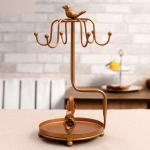 40cm Height 20PCS/Package Cup Holder Stand With Plate