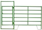 Brace Type Round Tube W8ft Farm Fence Gates