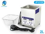 Popular 2L digital heated denture Benchtop Ultrasonic Cleaner SUS304 stainless