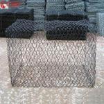 80*100*2.7mm Hot Dip Galvanized PVC Hexagonal Woven Wire Mesh Gabion Boxes Stone