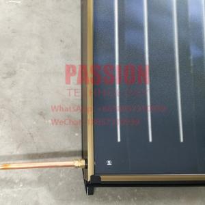 Wholesale 3m2 Red Copper Flat Plate Solar Collector 200L Compact Pressure Solar Water Heater from china suppliers