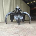 Multifunctional Excavator Orange Peel Grapple For 10 Ton 15 Ton Excavator