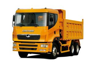 Wholesale 6x4 Dump Truck 283KW / 385HP CUMMINS Engine HYVA Front lifting from china suppliers
