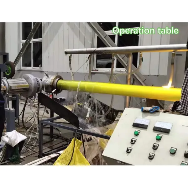 High-Efficiency One-Step Polyurethane Foam Thermal Insulated Pipe Extrusion Line