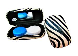 Wholesale Colorful Printing Metal Contact Lens Case Colored Contacts Case Box from china suppliers