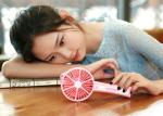 Small Lemon fan, 5v dc usb mini air blower cooling air fan portable