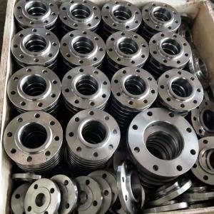 Wholesale DIN Pn16 12 Inch Carbon Steel Pipe Plate Flange Forged from china suppliers