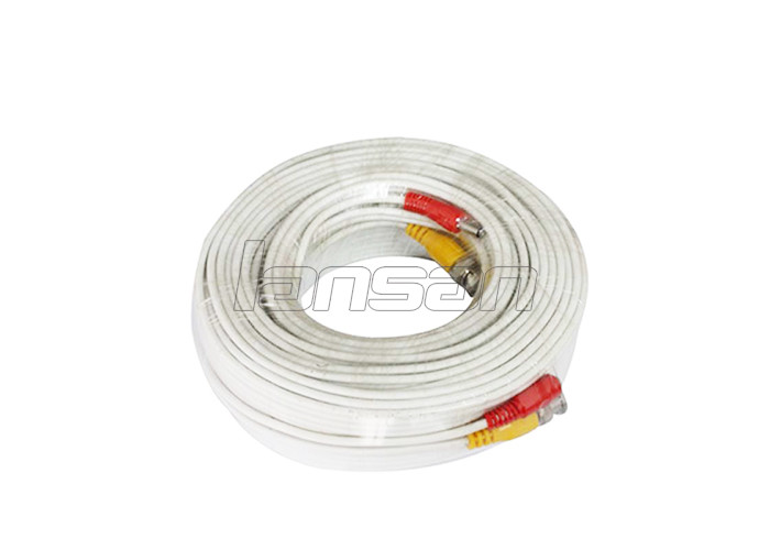 CCA 50FT CCTV Video Cable Black BNC DC Siamese CCTV Cable