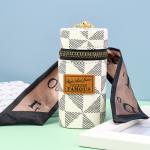 2024 NEW GEOMETRIC CONTRAST COLOR COMPACT BAG COIN PURSE PENDANT EARPHONE BAG