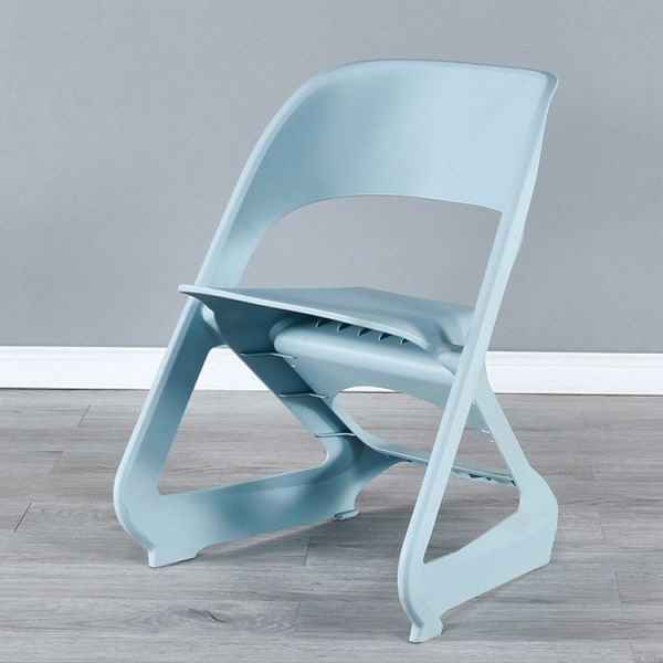 Simple Modern Stackable Plastic Cafe Chairs for Nordic Morden Outdoor Leisure Balcony