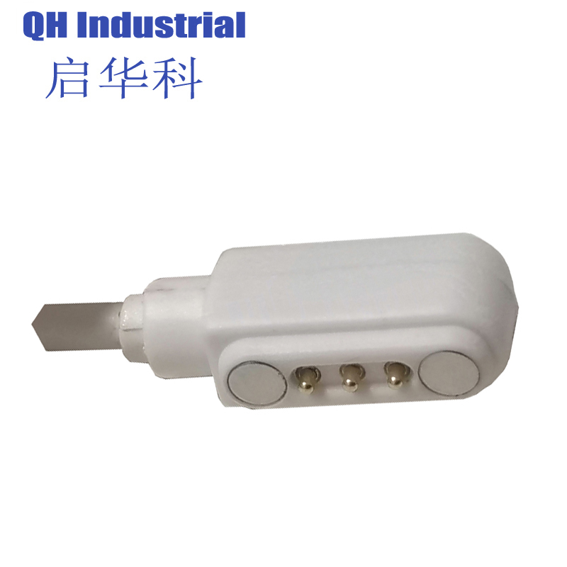 3Pin Efficient Male And Female Waterpro of 3A  Magnetic Brazil Efficient Magnetic Pogo Pin 6Pin Usb Jack Connector  