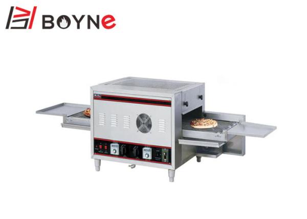 8 Burner Gas Conveyor Pizza Oven , Countertop Commercial Conveyor Belt Pizza