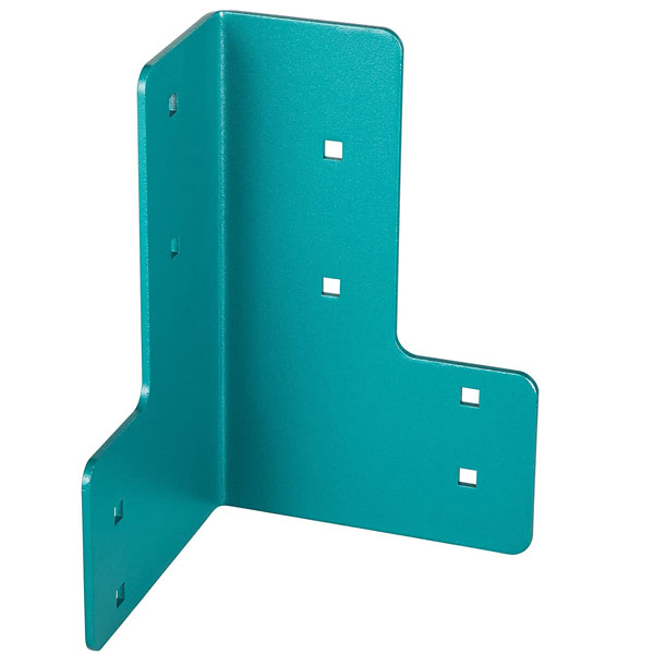 Blue Heavy Duty Steel Angle Bracket for Shop Table Popular Workbench Bracket Kit