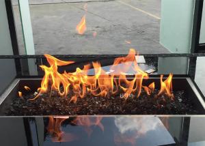 Wholesale Jewel ISO9001 Fire Pits Accessories Natural Gas Fireplace Inserts Glass Beads Sapphire from china suppliers