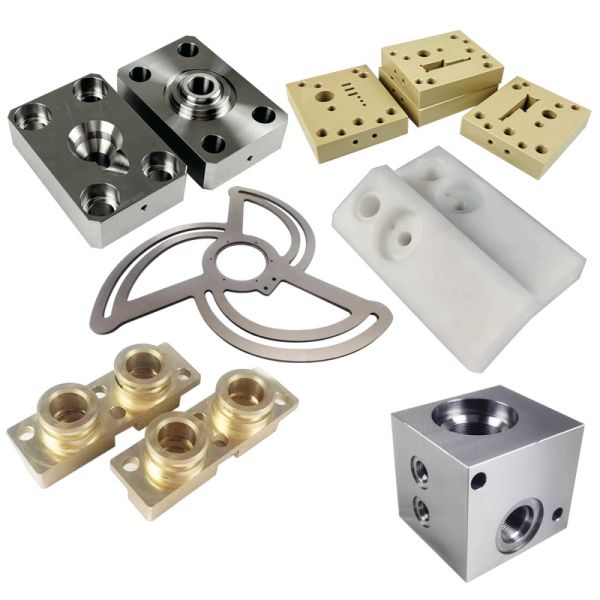 High-precision CNC machined injection mold core inserts with heat treatment and EDM for customized materials