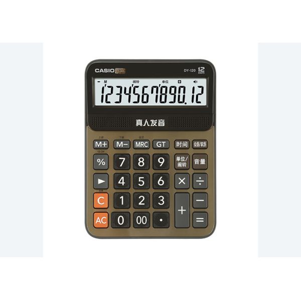 For Authentic Casio/ Casio DY-120 Strumming music calculator with voice type audio computer