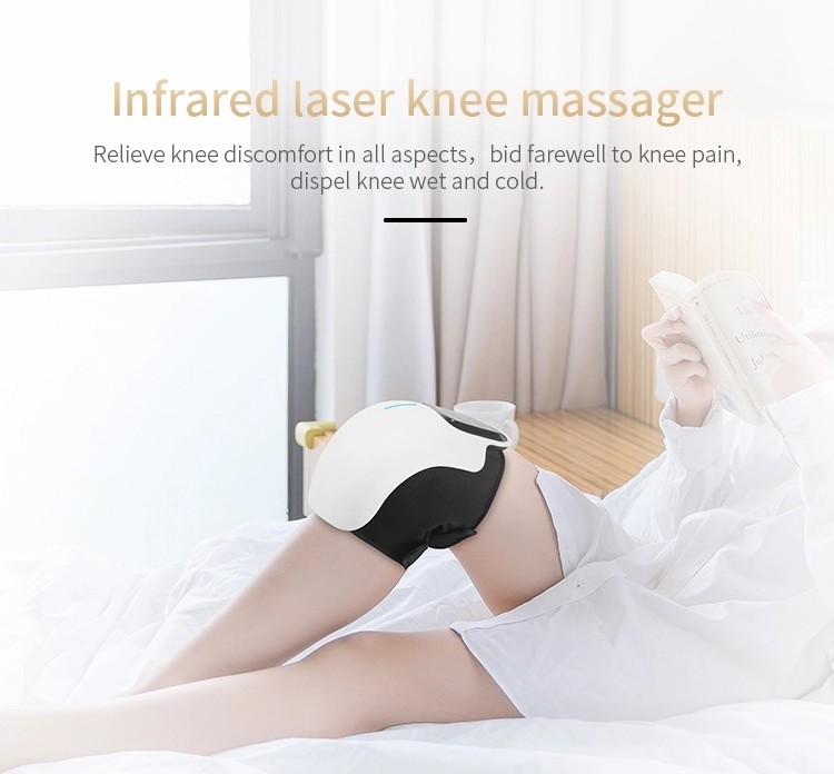 Vibrating Joint Infrared Knee Massager Red LED Light Therapy 5V 2A