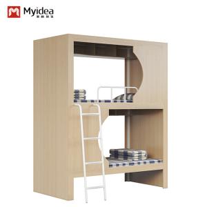 Wholesale Support customization School Worker Hospital Home Dormitory Metal Stable Student Wooden Storage Loft Bunk Bed from china suppliers