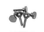 18-8 Stainless Steel Flared-Collar Knurled-Head Thumb Screws Knurled-Head