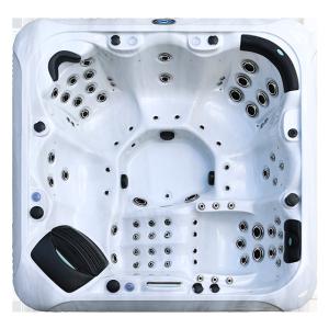 Wholesale 6 Person Acrylic Whirlpool Outdoor Hydro Massage Bathtub Spa Hot Tubs from china suppliers