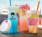 PLA plastic cup PET plastic cup PP plastic cup PS top snack cup Straw,Food