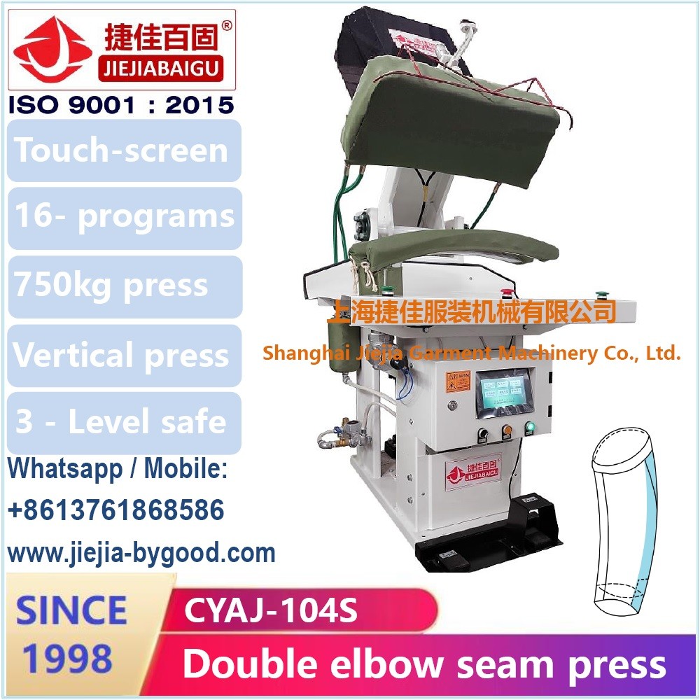 Automatic Blazer Suit Jacket Press Machine Sleeve Front Stretch